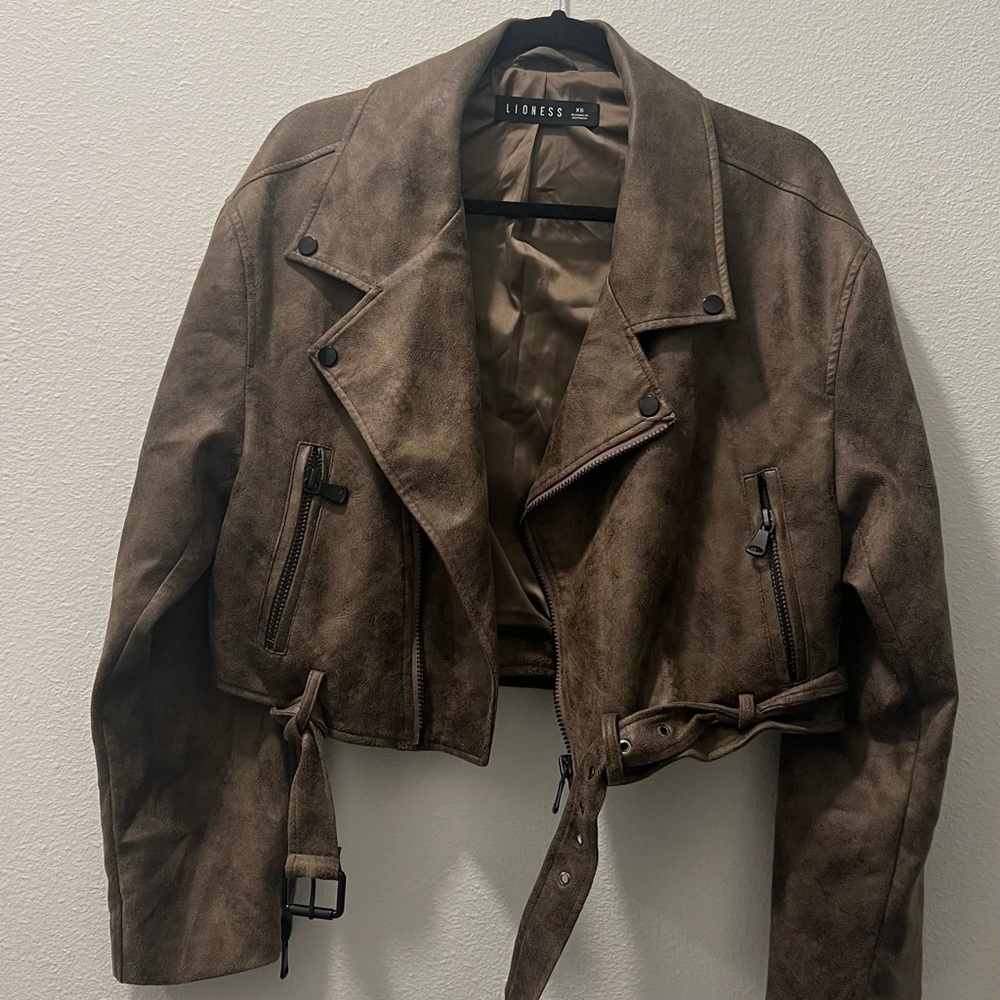 Lioness Brown Utility Jacket